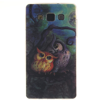 

Oil painting owl Pattern Soft Thin TPU Rubber Silicone Gel Case Cover for SAMSUNG GALAXY A5
