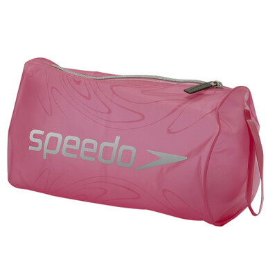

Speedo Speedo waterproof swimming package men&women goggles swimming cap swimsuit accessories storage bag portable swimming equipment fashion printing swim bag 161057-33 pink