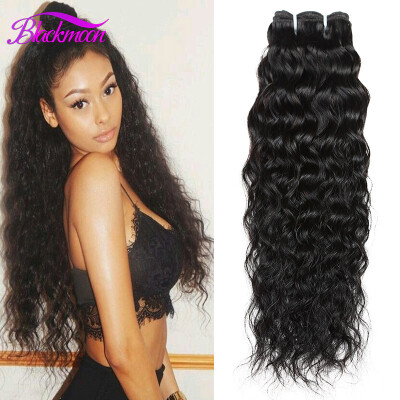 

Blackmoon Hair Natural wave Peruvian Water Wave Virgin Hair Beach Ocean Wave Peruvian Hair Bundles Natural Curls Human Hair Weave