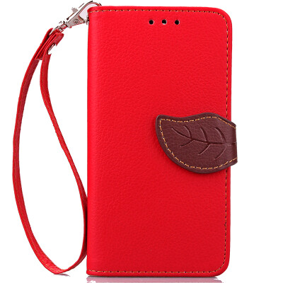 

Red Design PU Leather Flip Cover Wallet Card Holder Case for HTC Desire 626