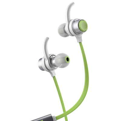 

(Baseus) B16 Bluetooth-гарнитура Беспроводная музыка Earbud Ear Ear Bend Ear Belt Two Sports Silver / Green