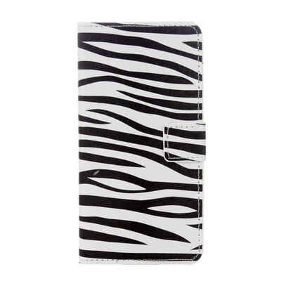 

Zebra Design PU Leather Flip CoverWallet Card Holder Case for Wiko FREDDY