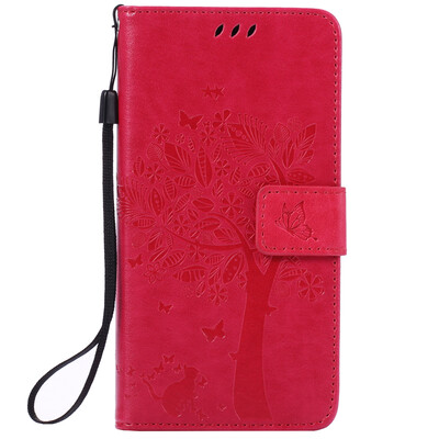 

Rose Tree Design Кожа PU откидной крышки Кошелек Карты Держатель чехол для SONY Z3