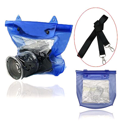 

Hot PVC Waterproof DSLR SLR Submersible Camera Pouch Dry Bag For Canon Nikon 1Pc