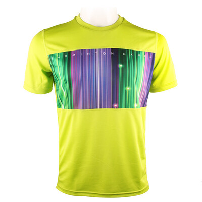 

YONEX спортивная футболка для бадминтона круглый воротник одежда для влюбленных пар