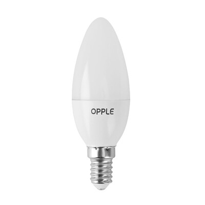 

OPPLE LED Bulb Crystal Candle Bubble E14 Loudspeaker C35 White Candle Bubble 3w Warm White