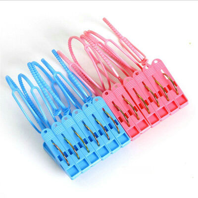 

Bancaini Travel Multifunctional Windproof Tape Clip Clothes Clothes Clip Plastic Underwear Clip Tie Clip 12 Packed in three colors