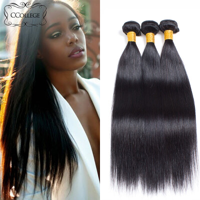 

Ccollege Hair Products Peruvian Virgin Hair Straight 3 Bundles 8A Virgin Unprocessed Human Hair Bundles Peruvian Straight Hair