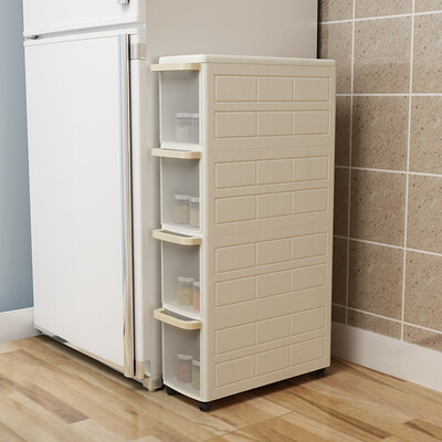 

Handshake Shelf Punch Cabinet Kitchen Fridge Sewing Locks Pulleys Snacks Storage Shelves Four White SL1696W