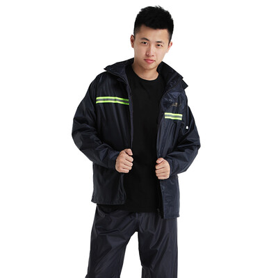 

Paradise raincoat rain pants set battery car electric car motorcycle windproof split raincoat men&women adult models N211-7AX XL code