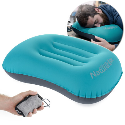 

NATUREHIKE Travel and Office Inflatable Pillow Camping Pillow Outdoor Sleeping Gear