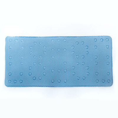 

Jiangnan leaf mats large bathroom bathtub non-slip mat mat 43 91cm light blue