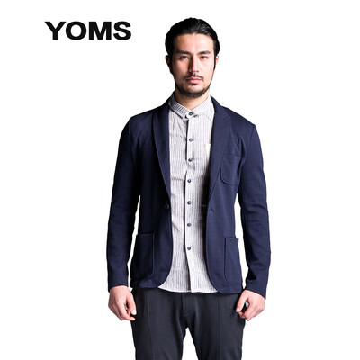

Отличные мужчины (YOMS) костюм мужской мужской случайный Slim трикотажная односторонняя куртка 52233008 владение зеленым XXL