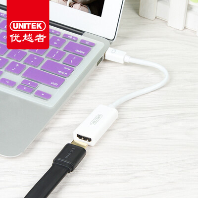 

Улучшенный человек (UNITEK) Y-6342BK DP на HDMI кабеля Displayport к HDMI мужчин и женщин адаптер кабель подключен к телевидения высокой четкости видео конвертер Черный PC-линии