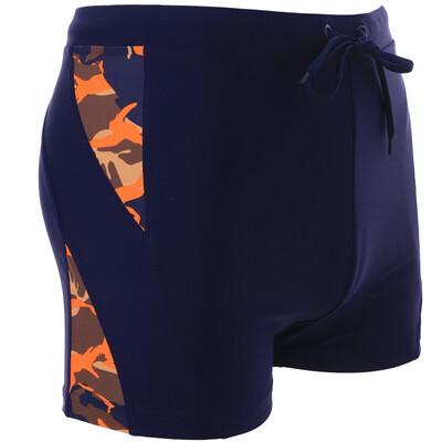 

YINGFA YINGFA swim trunks leisure hot spring men&39s swim trunks beach training with camouflage color flat swim trunks Y3027-2 blue fight color XXL