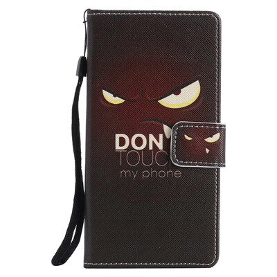 

Eye Design PU Leather Flip Cover Wallet Card Holder Case for SONY XZ