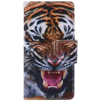 

Tiger Design PU Leather Flip Cover Wallet Card Holder Case for SONY X Performance