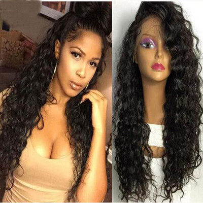 

Lace Front Human Hair Wigs Brazilian Hair Curly Full lace Wig For Black Women Glueless Curly Lace Front Wigs