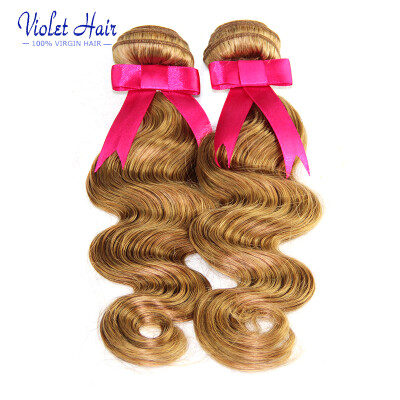 

8A Unprocessed Peruvian Virgin Hair Body Wave 3 Pcs Platinum Blonde Peruvian Body Wave 27 Blonde Virgin Hair Weave Bundles