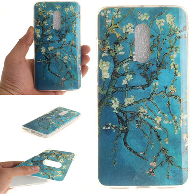 

Apricot tree Pattern Soft Thin TPU Rubber Silicone Gel Case Cover for Xiaomi Redmi Note 4X