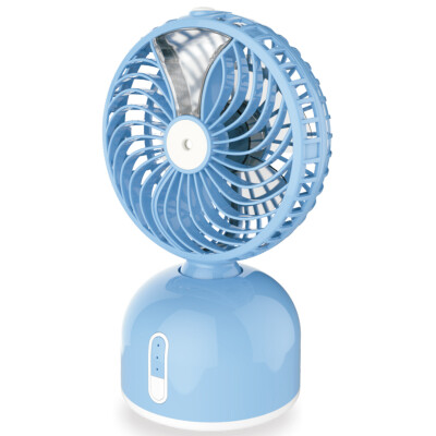 

Kang Ming outdoor charge fan cordless fan USB small fan desktop fan spray humidifier student small fan 690