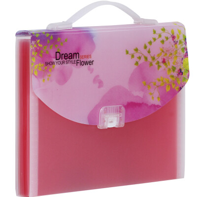 

Jindeli KINARY DC1402 13 grid A4 organ bag information file package red