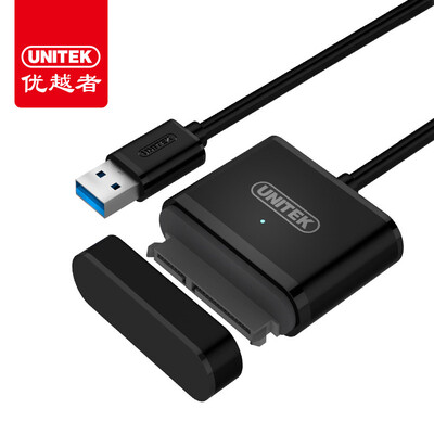 

UNITEK Y-1034C USB30 transfer sata converter hard drive cable easy drive line 25 35 inch hard drive data cable with power supply interface black 120cm