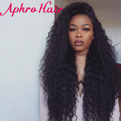 

Aphro Hair Deep Wave 100 8A Brazilian Virgin Human Hair 3 Bundles Mixed Length Unprocessed Natural Color