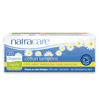 

Natracare Natracare British natural cotton tampons no help ordinary 20