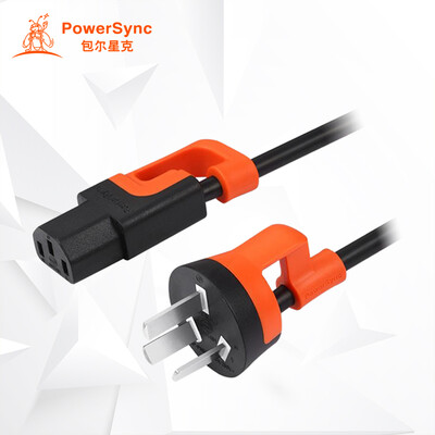 

PowerSync PWC-KPC50 computer host power cord for computer host display rice cooker electric kettle household appliances anti-rocking goods tail