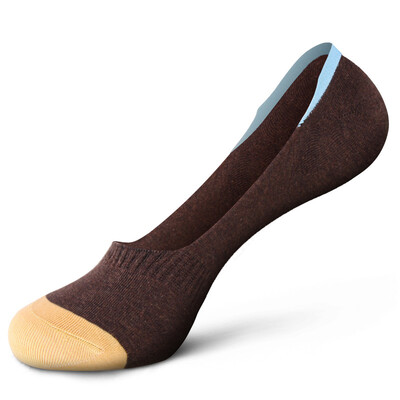

Hearts of good socks anti-hidden stealth socks men&39s sports boat socks spring&summer thin hit color stitching sports socks shallow mouths hit color 5 double