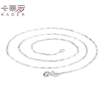 

Cartier 925 silver necklace female wild chain clasp chain accessories no pendants bare chain melon chain