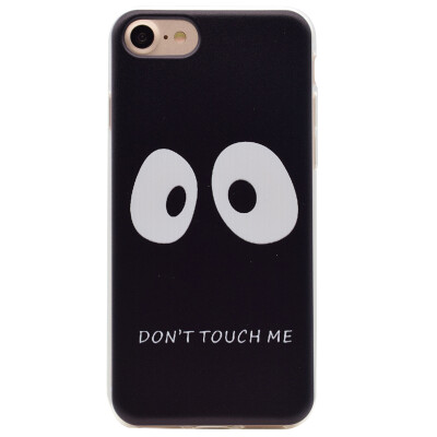 

Do not touch me Pattern Soft Thin TPU Rubber Silicone Gel Case Cover for IPHONE 7