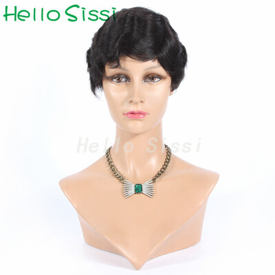 

Cheap Peruvian  lace wigs wholesale Short human wigs Best hair Short Wig Pixie Cut Wigs For Black Women