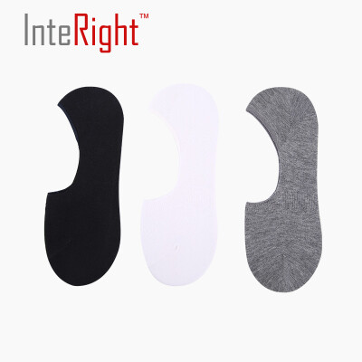 

INTERIGHT men&39s solid color socks three pairs of three-color