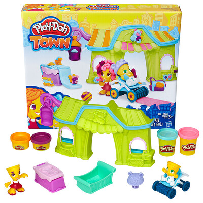 

Hasbro (Hasbro) ручной Doh пластилин цвет грязи безопасные нетоксичные дети мира костюмы город серии B9414