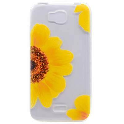 

Sunflower Pattern Soft Thin TPU Rubber Silicone Gel Case Cover for Huawei Honor BeeY5c