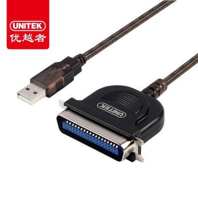 

(UNITEK) parallel to the USB print line adapter 3 meters 1284 connection printer interface conversion line 36-pin usb turn parallel port data cable Y-1020B