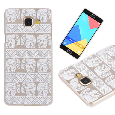 

Twelve flowers Pattern Soft Thin TPU Rubber Silicone Gel Case Cover for Samsung Galaxy A3 2016A310