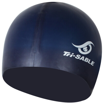 

SABLE Swimming Cap Silicone Waterproof Swimming Cap Soft and Comfortable Monochrome Swimming Cap