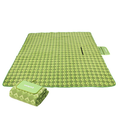 

Kill KingCamp mat 2mx178m picnic mat moisture-proof anti-fouling tents to ground polar fleece sponge composite soft&comfortable KG4701 green