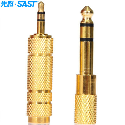 

SAST OK-00 65 turn 35 microphone connector 35 turn 65 microphone connector microphone audio converter head gold