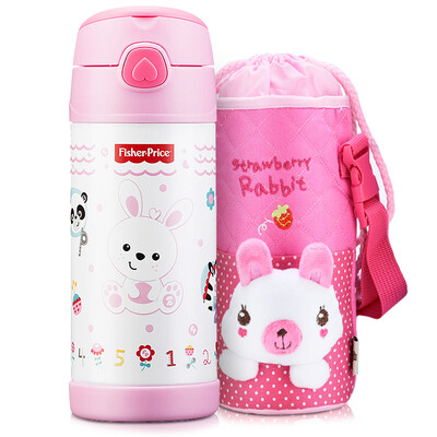 

Соединенных Штатов Fisher-Price младенцы и дети присоски ребенку научиться пить чашку подготовку ремня чайника воды (двойной) 400ML розовые
