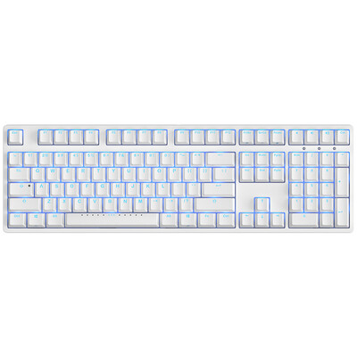 

ikbc f-108 time machine backlight cherry shaft mechanical keyboard 108 key original Cherry shaft white tea shaft