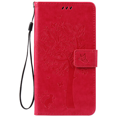 

Rose Tree Design Кожа PU откидной крышки Кошелек Карты Держатель чехол для HUAWEI HONOR 5A