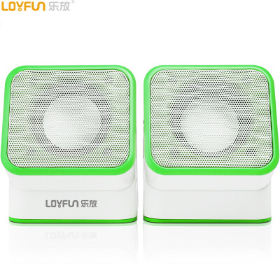 

Music release (LOYFUN) LF-809S notebook 2.0 computer small speakers audio desktop subwoofer mini multimedia audio USB power supply (blue)