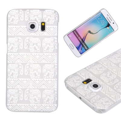 

Twelve flowers Pattern Soft Thin TPU Rubber Silicone Gel Case Cover for SAMSUNG Galaxy S6 edge