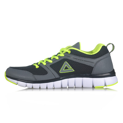 

Peak (PEAK) male running shoes wear light tolerance shoes DH520241 black / fluorescent yellow 44 yards