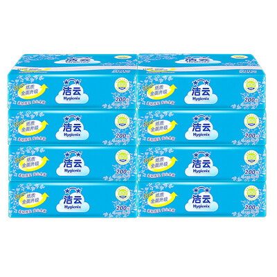 

Jie Yun health paper plus tough 200 sheets of toilet paper 8 packs