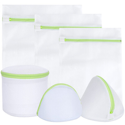 

Jingdong Supermarket] beautiful and elegant clothing washing six-piece laundry bag laundry net pocket wash bag HC052383